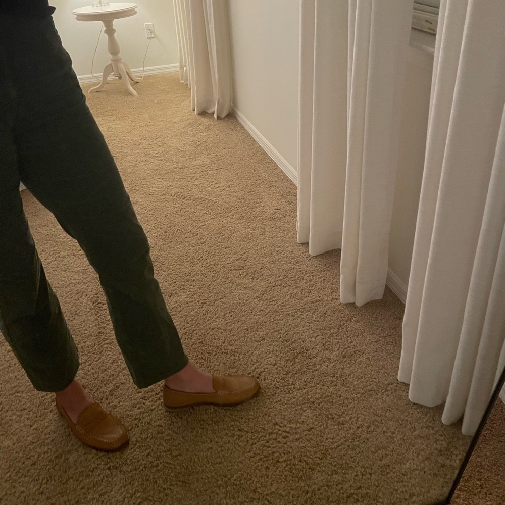 Sperry Tan Leather Loafers - Picture 2 of 4